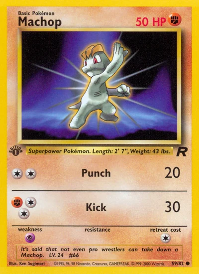 Machop – Team Rocket nr 059/082 (Standard)