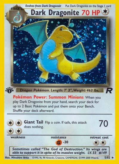 Dark Dragonite – Team Rocket nr 005/082 (Standard)