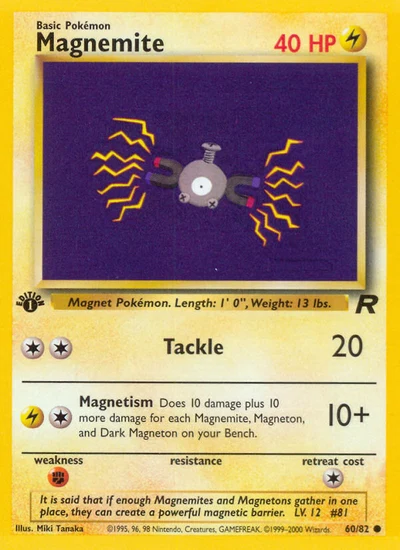 Magnemite – Team Rocket nr 060/082 (Standard)