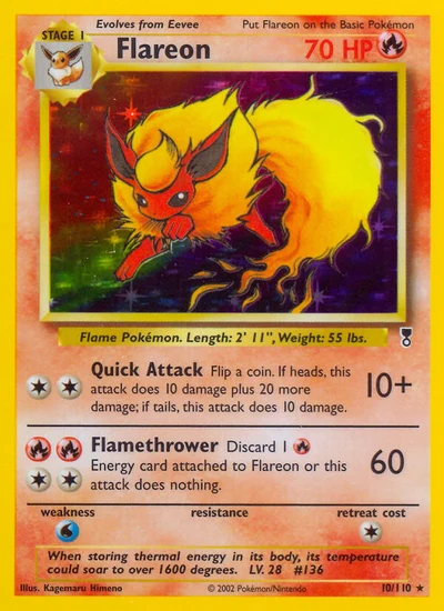 Flareon – Legendary Collection nr 010/110 (Standard)