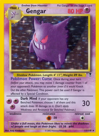 Gengar – Legendary Collection nr 011/110 (Standard)