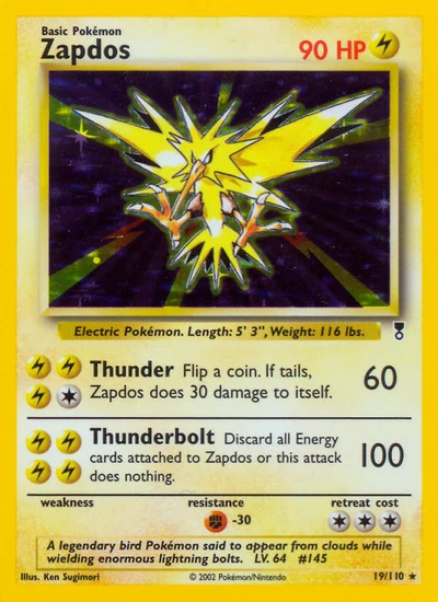 Zapdos – Legendary Collection nr 019/110 (Standard)