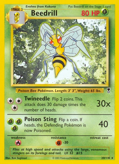 Beedrill – Legendary Collection nr 020/110 (Standard)