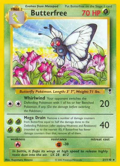 Butterfree – Legendary Collection nr 021/110 (Standard)