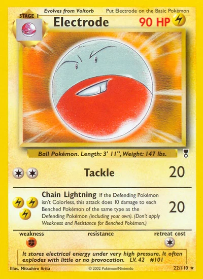 Electrode – Legendary Collection nr 022/110 (Standard)