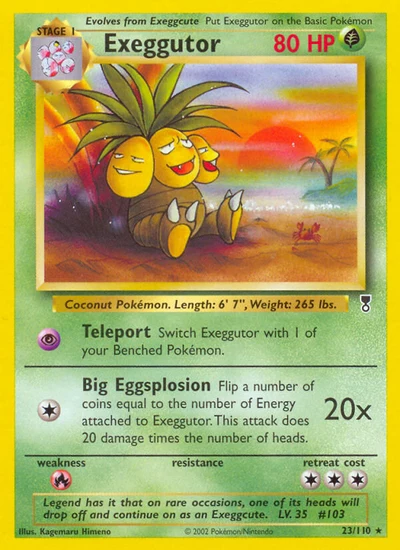 Exeggutor – Legendary Collection nr 023/110 (Standard)