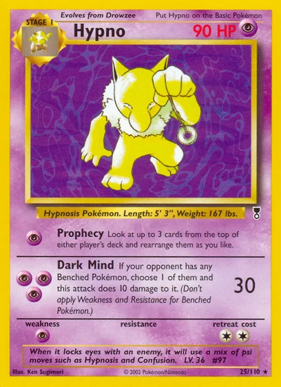 Hypno – Legendary Collection nr 025/110 (Standard)