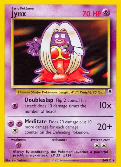 Jynx – Legendary Collection nr 026/110 (Standard)
