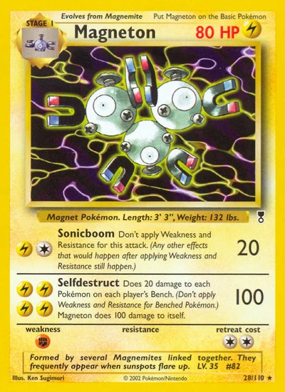 Magneton – Legendary Collection nr 028/110 (Standard)