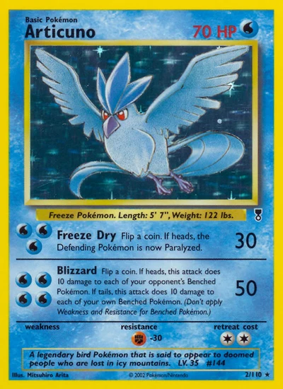 Articuno – Legendary Collection nr 002/110 (Standard)