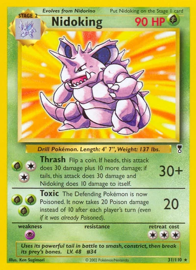 Nidoking – Legendary Collection nr 031/110 (Standard)