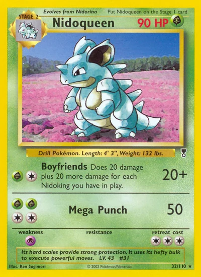 Nidoqueen – Legendary Collection nr 032/110 (Standard)