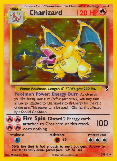 Charizard – Legendary Collection nr 003/110 (Standard)