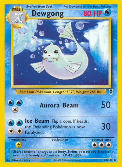 Dewgong – Legendary Collection nr 040/110 (Standard)