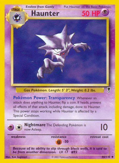 Haunter – Legendary Collection nr 046/110 (Standard)