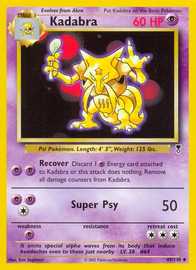 Kadabra – Legendary Collection nr 049/110 (Standard)