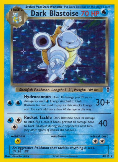 Dark Blastoise – Legendary Collection nr 004/110 (Standard)