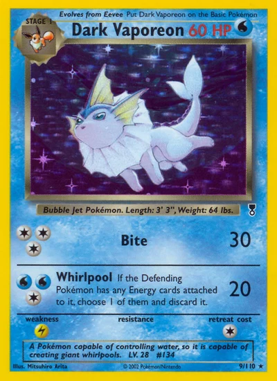 Dark Vaporeon – Legendary Collection nr 009/110 (Standard)