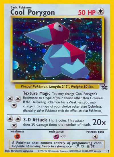 Cool Porygon – Wizards Black Star Promos nr 015 (Standard)