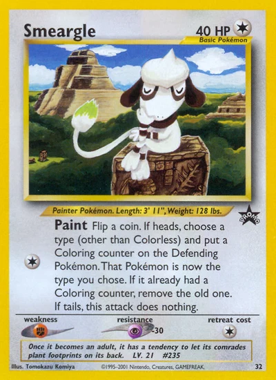 Smeargle – Wizards Black Star Promos nr 032 (Standard)