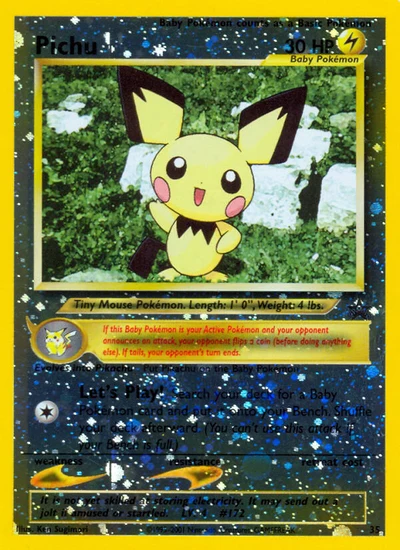 Pichu – Wizards Black Star Promos nr 035 (Standard)