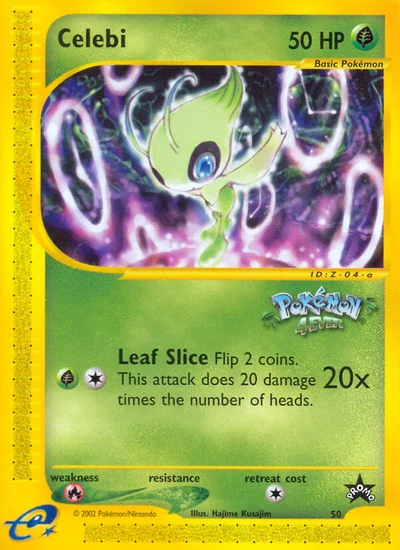 Celebi – Wizards Black Star Promos nr 050 (Standard)
