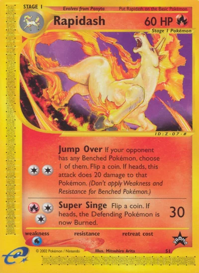 Rapidash – Wizards Black Star Promos nr 051 (Standard)