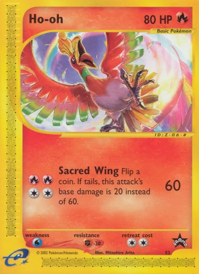 Ho-oh – Wizards Black Star Promos nr 052 (Standard)
