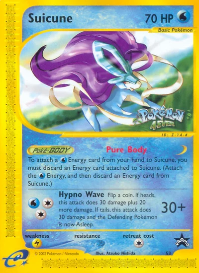 Suicune – Wizards Black Star Promos nr 053 (Standard)