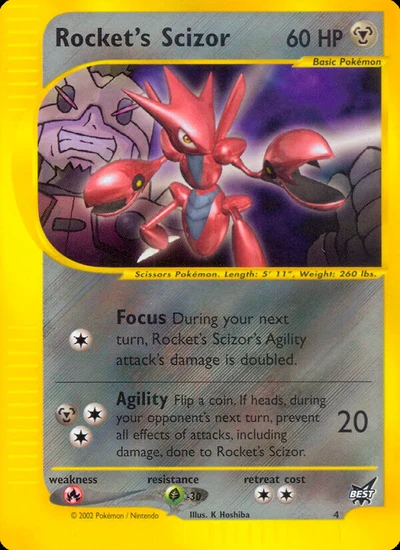 Rocket's Scizor – Best of Game nr 004/009 (Standard)