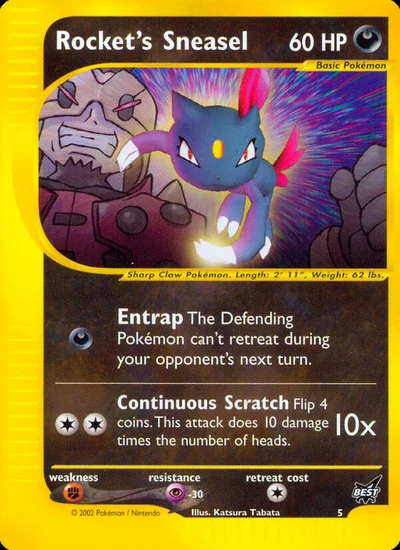 Rocket's Sneasel – Best of Game nr 005/009 (Standard)