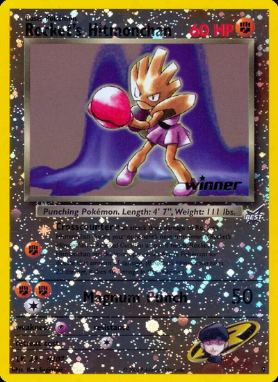 Rocket's Hitmonchan – Best of Game nr 009/009 (Standard)