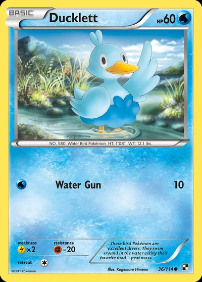 Ducklett – Black & White nr 036/114 (Standard)