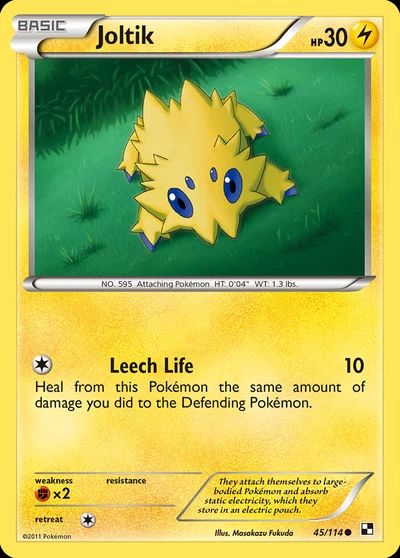 Joltik – Black & White nr 045/114 (Standard)