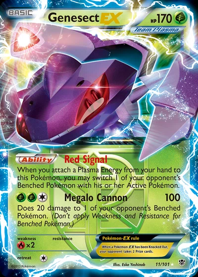 Genesect-EX – Plasma Blast nr 011/101 (Standard)