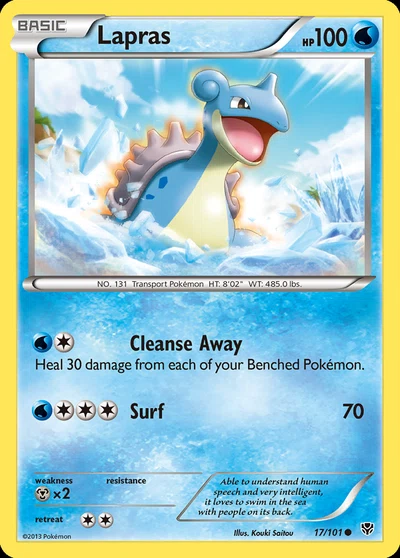 Lapras – Plasma Blast nr 017/101 (Standard)