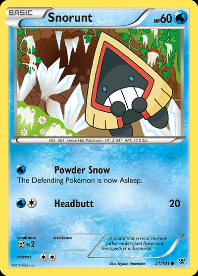 Snorunt – Plasma Blast nr 021/101 (Standard)
