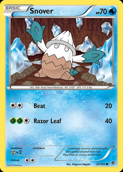 Snover – Plasma Blast nr 025/101 (Standard)