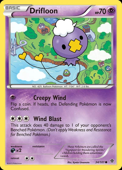 Drifloon – Plasma Blast nr 034/101 (Standard)