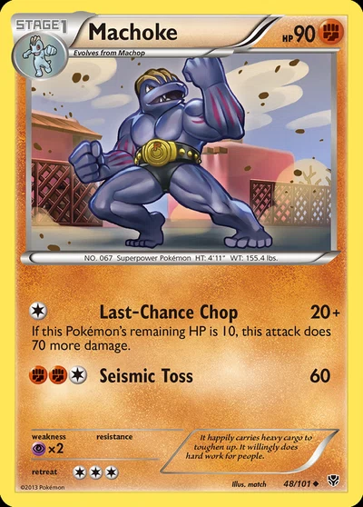 Machoke – Plasma Blast nr 048/101 (Standard)