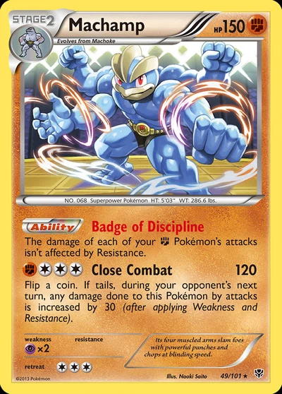 Machamp – Plasma Blast nr 049/101 (Standard)