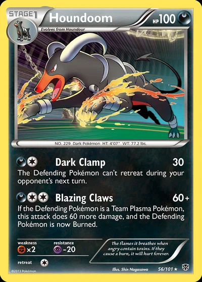 Houndoom – Plasma Blast nr 056/101 (Standard)