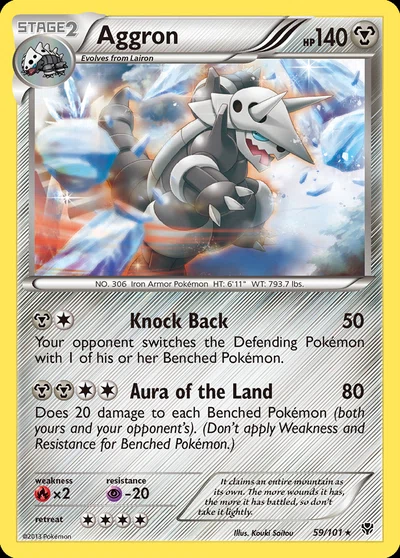 Aggron – Plasma Blast nr 059/101 (Standard)