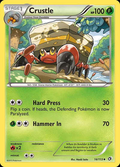 Crustle – Legendary Treasures nr 014/113 (Standard)
