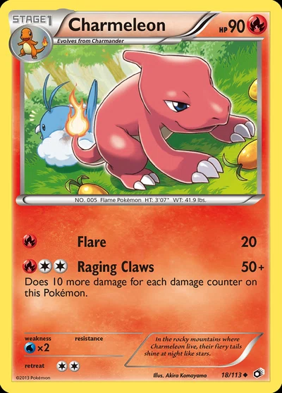 Charmeleon – Legendary Treasures nr 018/113 (Standard)