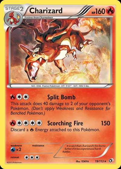 Charizard – Legendary Treasures nr 019/113 (Standard)