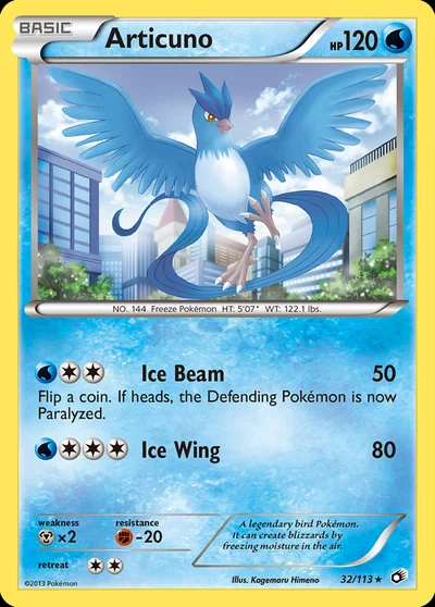 Articuno – Legendary Treasures nr 032/113 (Standard)