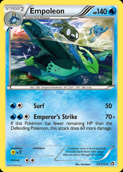 Empoleon – Legendary Treasures nr 035/113 (Standard)