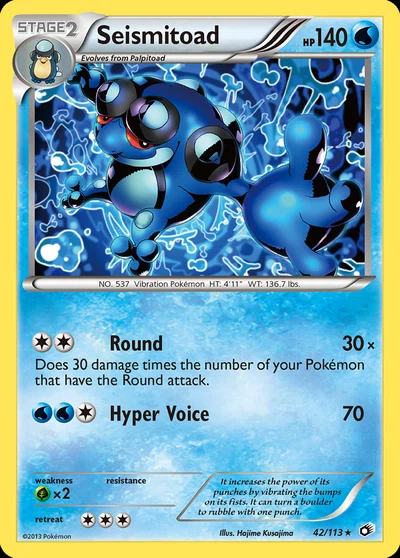 Seismitoad – Legendary Treasures nr 042/113 (Standard)