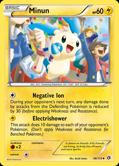 Minun – Legendary Treasures nr 048/113 (Standard)